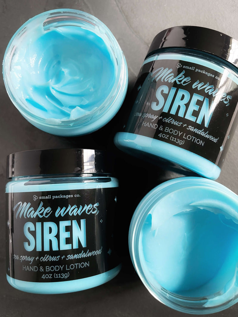 Make waves, Siren - Hand and Body Lotion