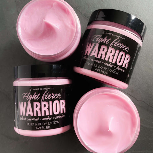 Fight fierce, Warrior - Hand and Body Lotion